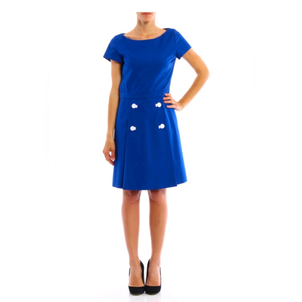 Moschino Boutique Bottoned Skirt cotton dress